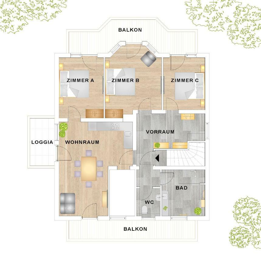 Appartement Oberschartlhof à Flachau Extérieur photo